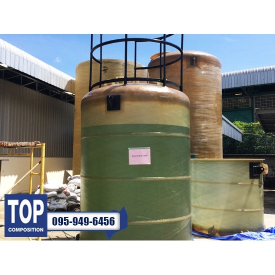 FRP Tank งานถังไฟเบอร์กลาสทรงกลม - บริษัทผลิตงานไฟเบอร์กลาส - ท็อป คอมโพซิชั่น